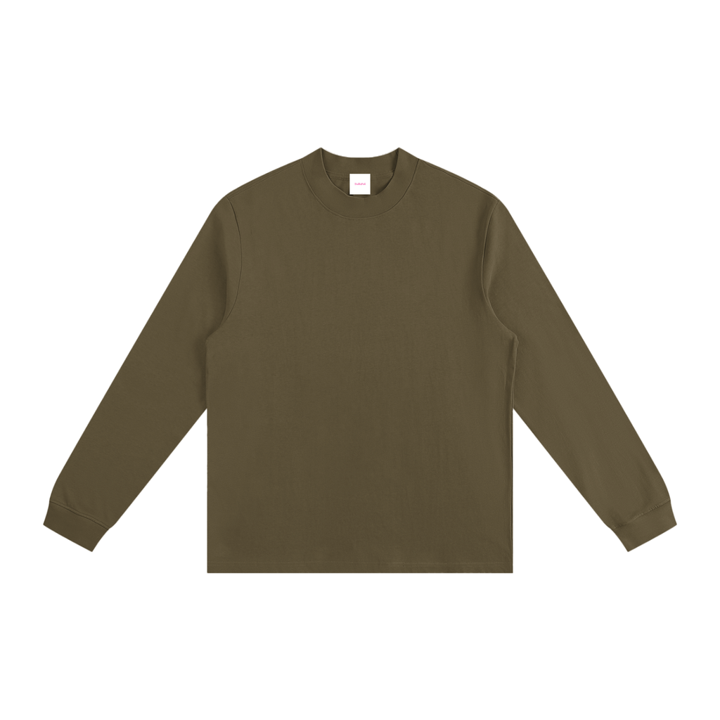 Essential Non-Shrink Mock Neck Sweatshirt