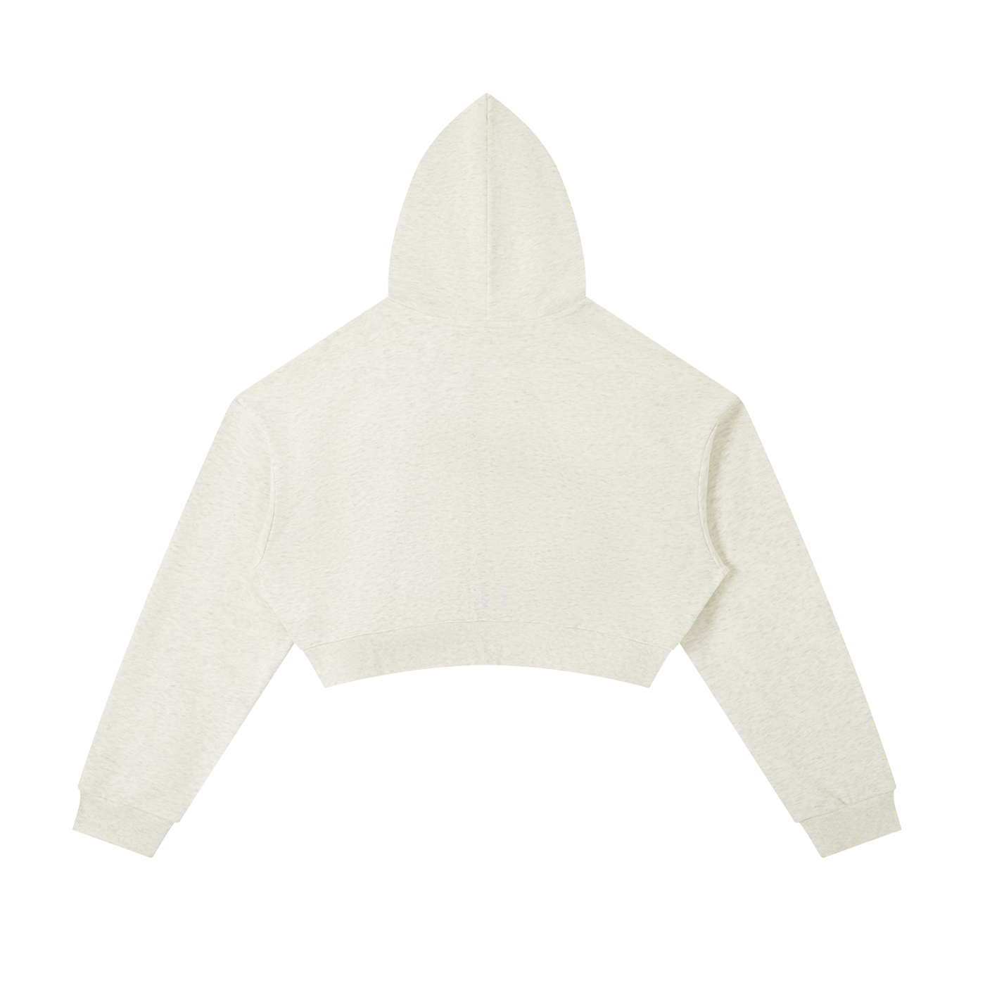 OG | Essential Cropped Zip-Up Hoodie